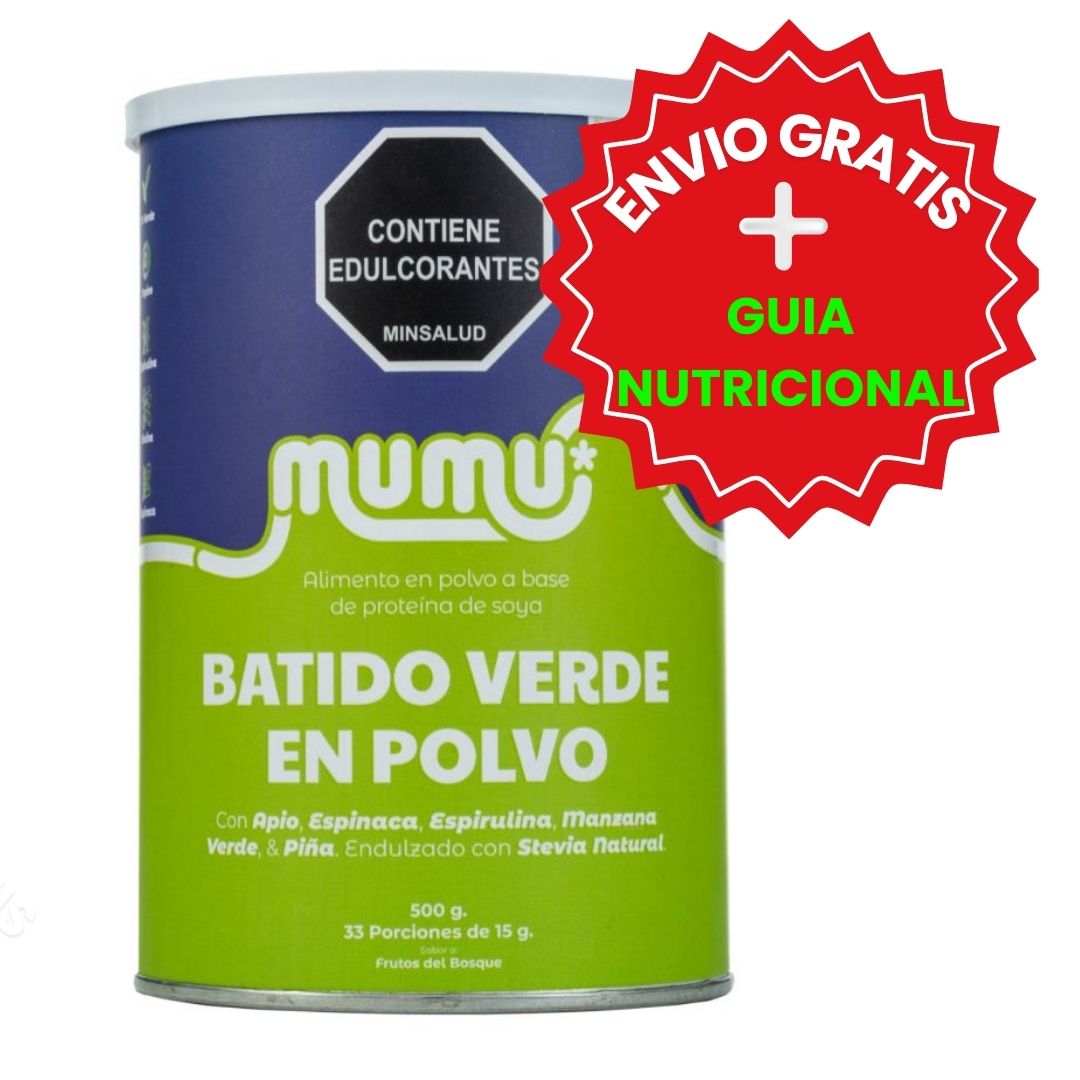 BATIDO VERDE EN POLVO MUMU